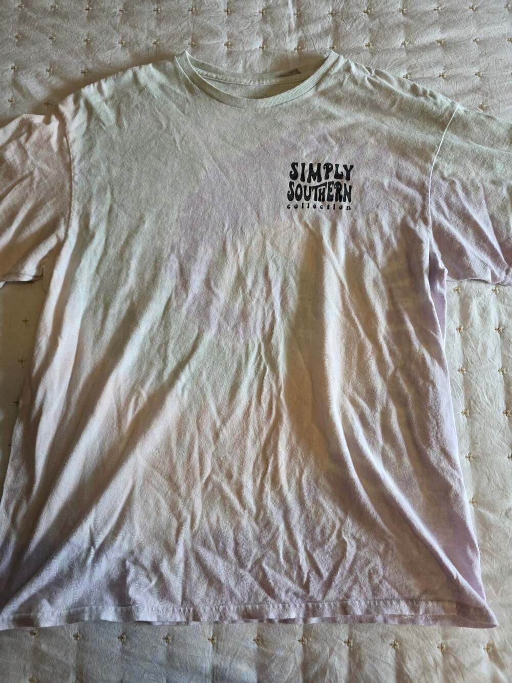 Simply Southern Collection Pastel Tie-Dye Short Sleeve T-Shirt